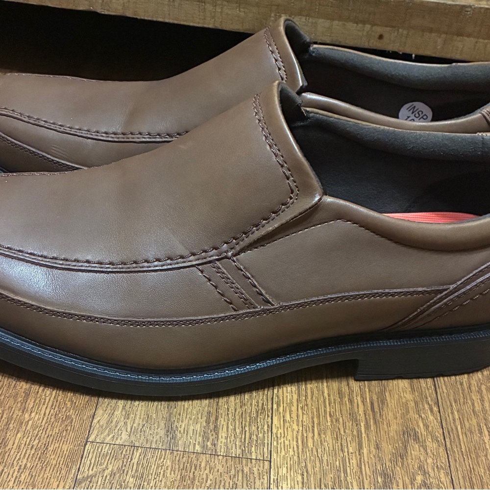 Rockport Men's Brown Slip-On Loafers Size 12 XW - Picture 2 of 16